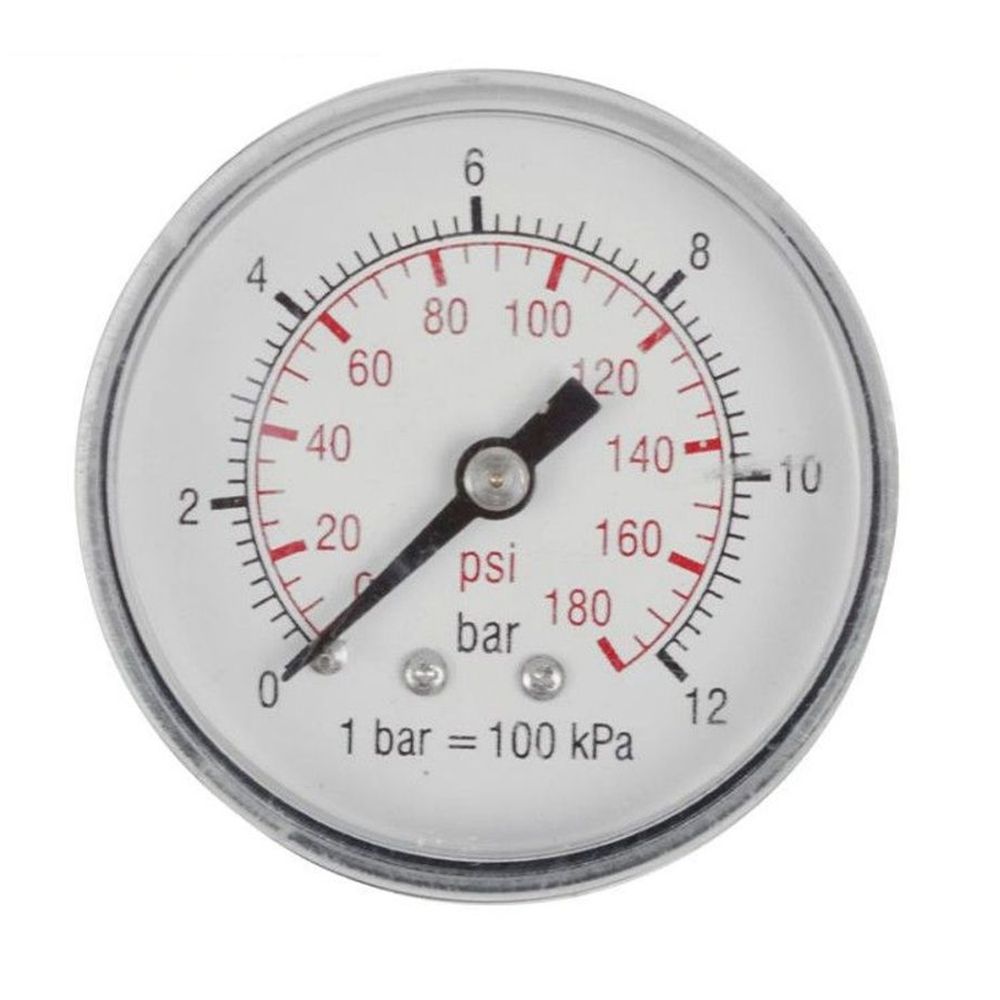 Pressure Gauge 50mm 1/8 Rear Packaged